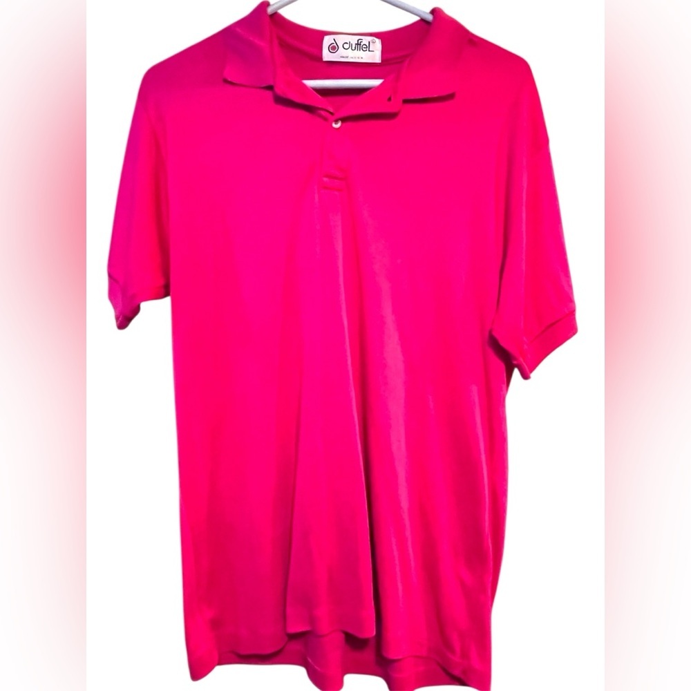Bright Pink Short Sleeve Polo by